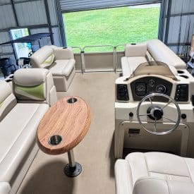 Pontoon Boat Lounge in the Garage img